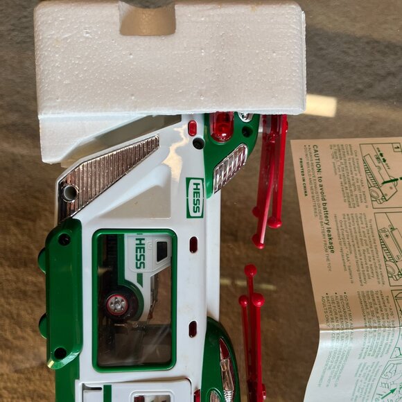 2001 Hess Helicopter Toy Set with Motorcycle & Cruiser – Lights & Sounds, NIB - Picture 12 of 16